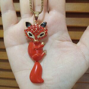 Fox necklace